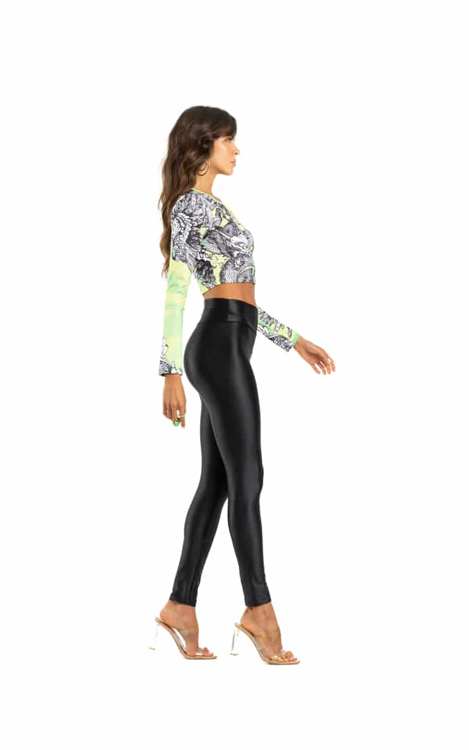 LONG SLEEVE CROPPED STAMPED 26431